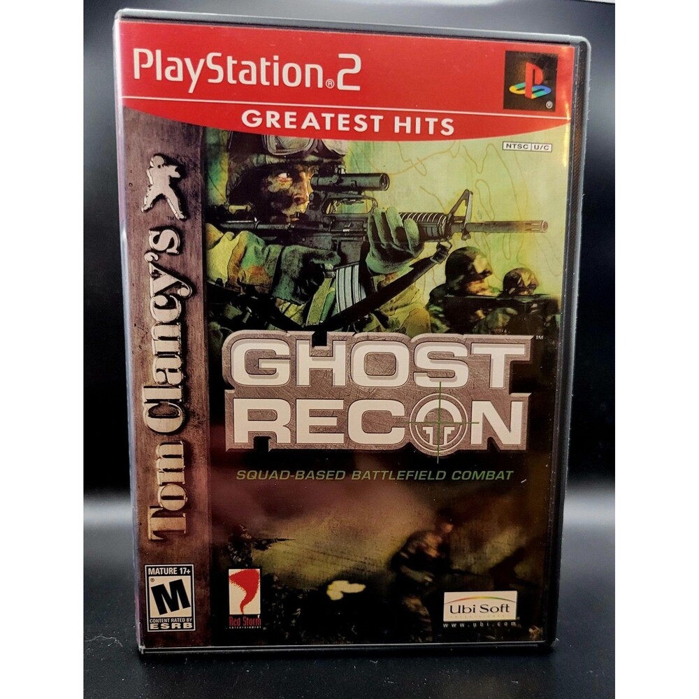 Tom Clancy's Ghost Recon Greatest Hits (Sony Playstation 2 PS2) Complete|Tested